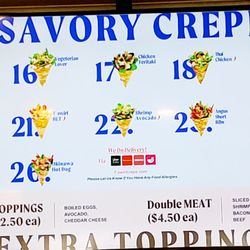 T Swirl Crepe - Savory Crepe menu ~ 5.10.24