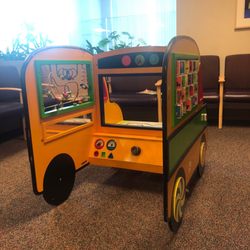 UC Davis Health Urology - Little play school bus for the kids