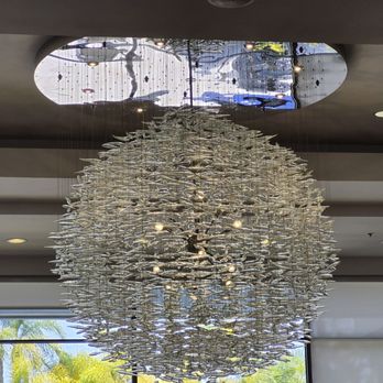 Long Beach Marriott - Chandelier (In lobby area) - Hotels Near Me - Long Beach, California Long Beach Marriott - Chandelier (In lobby area) - Hotels Near Me - Long Beach, California