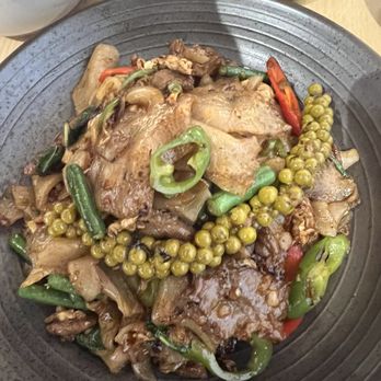 When In Bangkok - Pad Kee Mao with beef - Thai Near Me - Flushing, New York When In Bangkok - Pad Kee Mao with beef - Thai Near Me - Flushing, New York