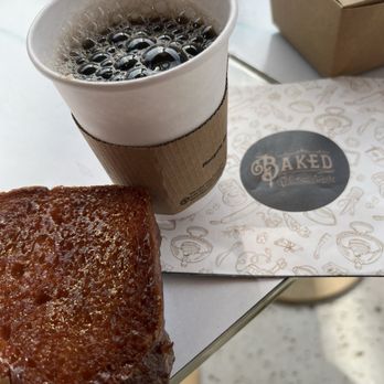 BAKED by Chef Grecia Ramos - Cafe de olla is perfect with the caramelize toast. Just incredible - Bakeries Near Me - Castroville, Texas