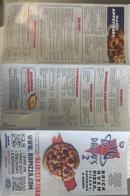 Menu photo 1 Big Daddy’s 2 Arlington, MA