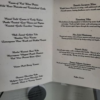 Cafe Margaux - Menu pairing - French Near Me - Cocoa, Florida