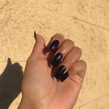 Prince Nails - Something new I was scared to pick the color I choose purple with glitter and I thought was blue but no it's purple I love it - Nail Salons Near Me - Bell, California Prince Nails - Something new I was scared to pick the color I choose purple with glitter and I thought was blue but no it's purple I love it - Nail Salons Near Me - Bell, California