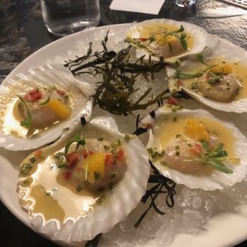 Old Brea Chop House - Scallop Crudo - Steakhouses Near Me - Brea, California Old Brea Chop House - Scallop Crudo - Steakhouses Near Me - Brea, California