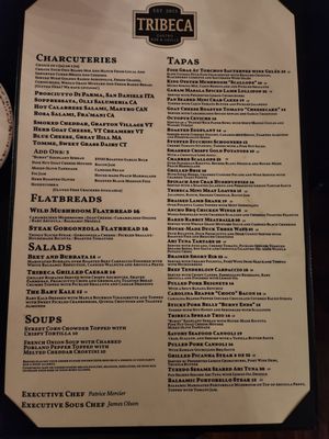 Menu photo 2 Tribeca Gastro Bar & Grille Westfield, MA Menu photo 2 Tribeca Gastro Bar & Grille Westfield, MA