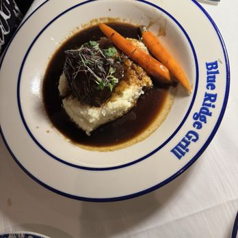 Blue Ridge Grill - Braised Beef Short Rib - Seafood Near Me - Atlanta, Georgia