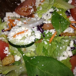 Tremont House of Pizza - Greek salad.  Loved the house dressing!