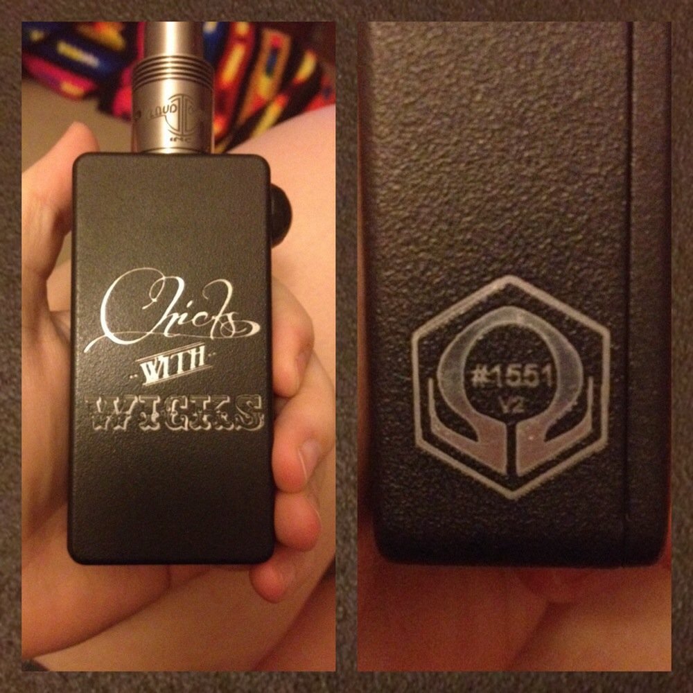 I finally got my Hexohm V2 Chicks With Wicks Edition! I am in love!