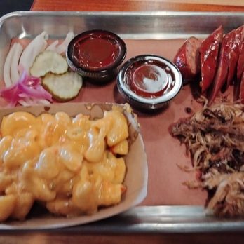 Del Toro - Jalapeno sausage, pulled pork and mac and cheese. - Mexican Near Me - Mansfield, Texas Del Toro - Jalapeno sausage, pulled pork and mac and cheese. - Mexican Near Me - Mansfield, Texas
