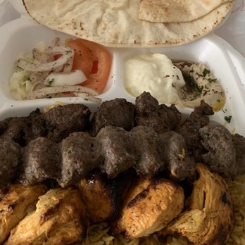 Q BARBE Q - The Mix Platter- Combination of chicken, lamb, & beef - Mediterranean Near Me - West Chester, Ohio Q BARBE Q - The Mix Platter- Combination of chicken, lamb, & beef - Mediterranean Near Me - West Chester, Ohio