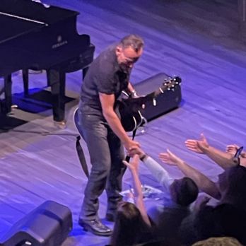 Springsteen on Broadway - Shaking hands - Performing Arts Near Me - New York, New York Springsteen on Broadway - Shaking hands - Performing Arts Near Me - New York, New York