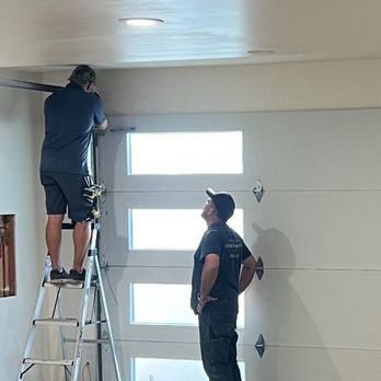 Garage Door Express - Emmanuel doing the install - Garage Door Services Near Me Garage Door Express - Emmanuel doing the install - Garage Door Services Near Me