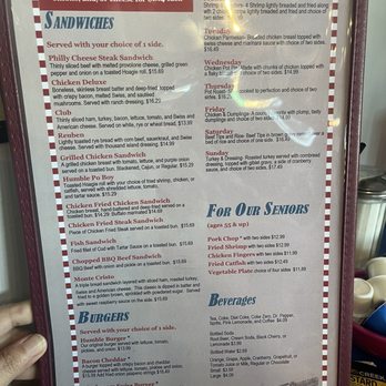 Humble City Cafe - Menu - American Near Me - Humble, Texas