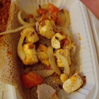 Ethiopia Restaurant - Tofu tibs the second time..absolutely horrible change - Ethiopian Near Me - Berkeley, California Ethiopia Restaurant - Tofu tibs the second time..absolutely horrible change - Ethiopian Near Me - Berkeley, California