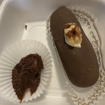 Casa Do Pao - I couldn't wait and had to take a bite of the decadent chocolate ball lol Not pictured Coxinha - Brazilian Near Me - Boca Raton, Florida Casa Do Pao - I couldn't wait and had to take a bite of the decadent chocolate ball lol Not pictured Coxinha - Brazilian Near Me - Boca Raton, Florida