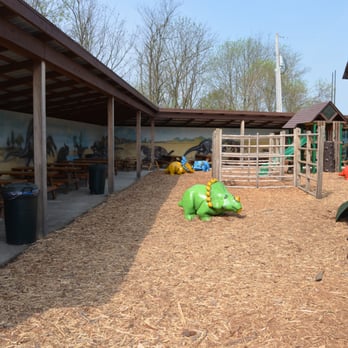 Dinosaur World - covered picnic area on the playground - Museums Near Me - Cave City, Kentucky Dinosaur World - covered picnic area on the playground - Museums Near Me - Cave City, Kentucky