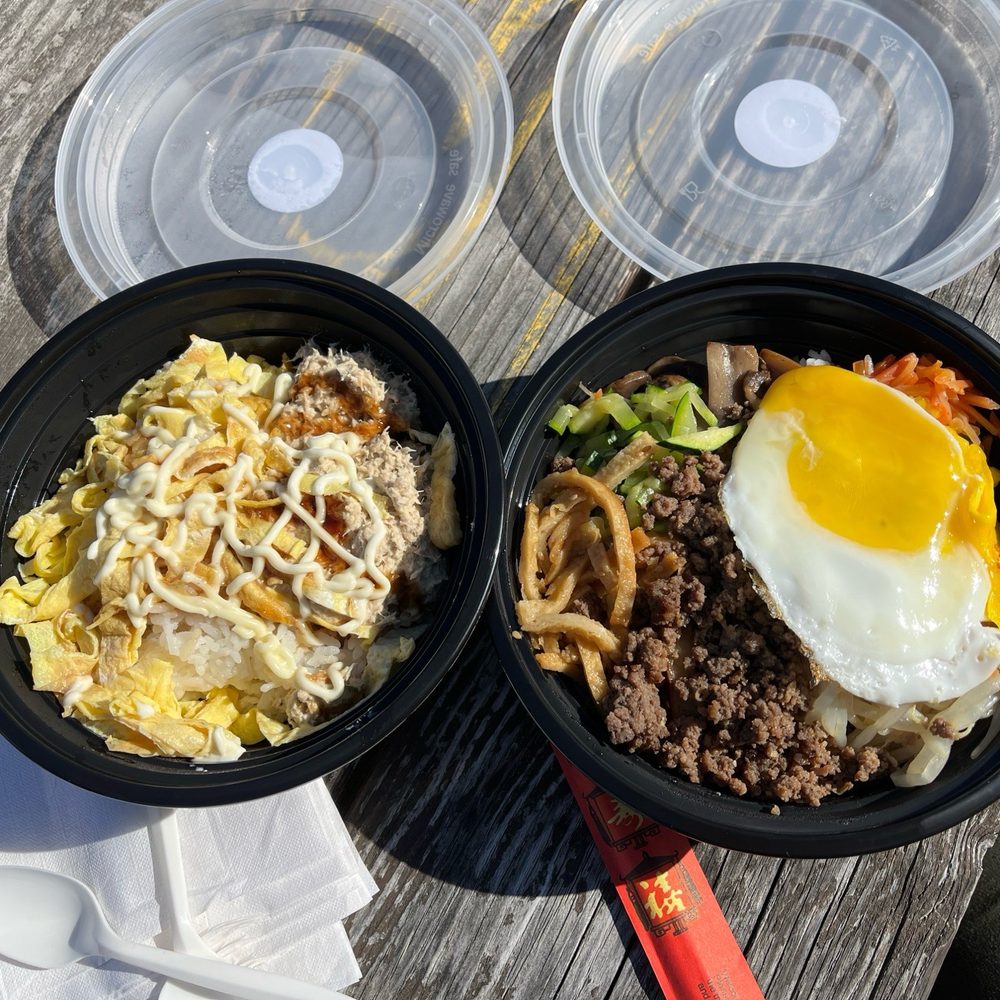 Little Late Bird - Tuna mayo rice bowl; bulgogi bibimbop - Breakfast & Brunch Near Me - San Mateo, California