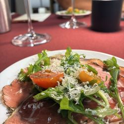The first dish to accompany the wine tasting