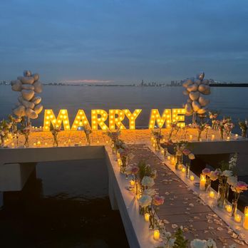 Miami proposals - We setup at any location! Magical! - Wedding Planning Near Me