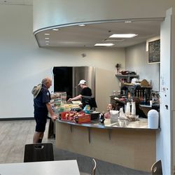 Penticton Regional Airport - The small cafe pre-security, that delivers any food/beverage directly to you at the gate once you pass through security with your luggage.