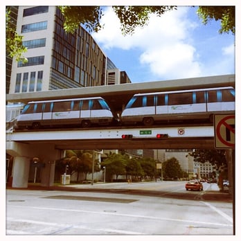 Metromover - Wilkie D station baby!! - Public Transportation Near Me - Miami, Florida