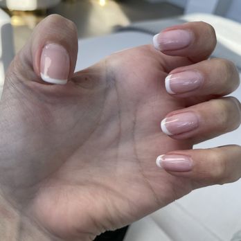 Sogo Nail & Spa - French, Gel, manicure close up - Nail Salons Near Me - New York, New York