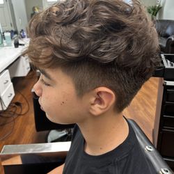 1st Hair Studio - Man's perm and haircut