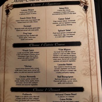La Bourgogne - The menu for the evening - French Near Me - Kailua Kona, Hawaii La Bourgogne - The menu for the evening - French Near Me - Kailua Kona, Hawaii
