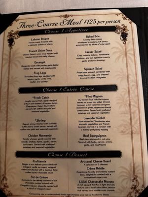 Menu photo 1 La Bourgogne Kailua Kona, HI Menu photo 1 La Bourgogne Kailua Kona, HI