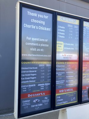Menu photo 3 Charlie’s Chicken - Broken Arrow South Broken Arrow, OK