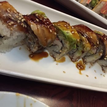 Sushi Robata - Dragon roll - Sushi Bars Near Me - Dallas, Texas Sushi Robata - Dragon roll - Sushi Bars Near Me - Dallas, Texas