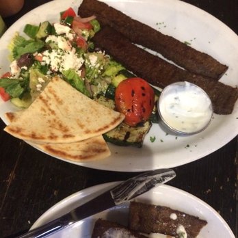 Troy Greek Cuisine - Half of meal already gone, LOL - Greek Near Me - Berkeley, California Troy Greek Cuisine - Half of meal already gone, LOL - Greek Near Me - Berkeley, California