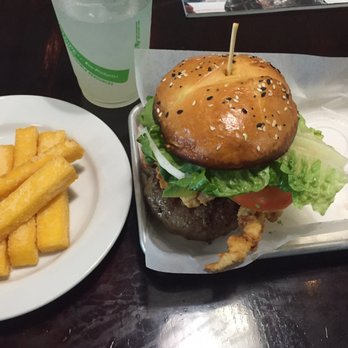 EAT - Signature surf and turf burger, polenta fries, and lemonade. $20+ - Food Delivery Services Near Me