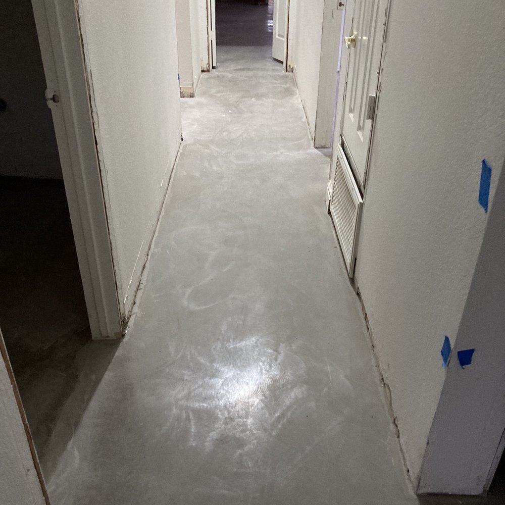 AZ Stain Concrete - a long hallway with white walls - Flooring Near Me - Phoenix, Arizona AZ Stain Concrete - a long hallway with white walls - Flooring Near Me - Phoenix, Arizona