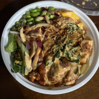 Poke World - East Memphis - Poke Bowl with 2 Proteins - Bubble Tea Near Me - Memphis, Tennessee Poke World - East Memphis - Poke Bowl with 2 Proteins - Bubble Tea Near Me - Memphis, Tennessee