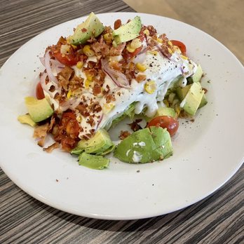 High's Cafe & Store - Wedge salad with blue cheese dressing - Sandwiches Near Me - Comfort, Texas High's Cafe & Store - Wedge salad with blue cheese dressing - Sandwiches Near Me - Comfort, Texas