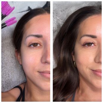 Beauty Oath Spa - Before and after brow wax and lash extensions - Permanent Makeup Near Me - Long Beach, California Beauty Oath Spa - Before and after brow wax and lash extensions - Permanent Makeup Near Me - Long Beach, California