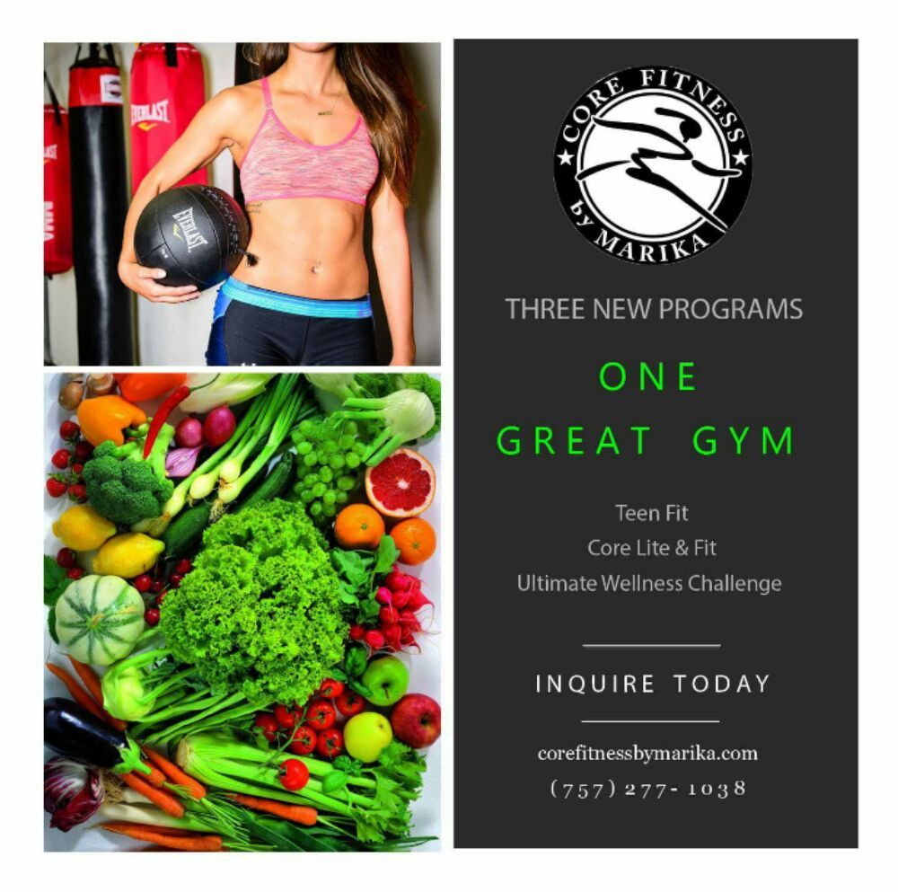 Core Fitness By Marika Logo