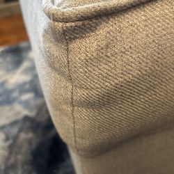 Walter E Smithe Furniture & Design - A crinkled cushion that is a few weeks old.