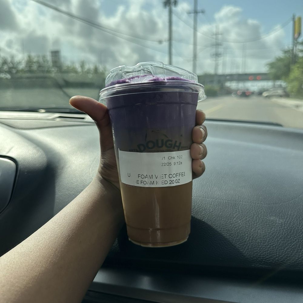 Dough Nguyener - Ube Iced Coffee such a unique drink really good - Bakeries Near Me - Gretna, Louisiana
