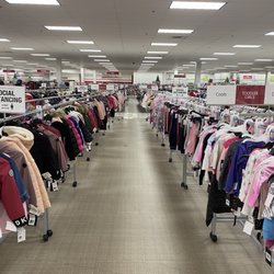 Burlington - Inside the recently remodeled store the aisles are spacious and very tidy!