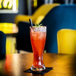 Muse Hookah Cafe - Dragon Fruit Mango Lemonade!