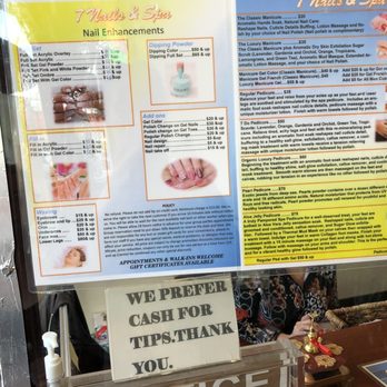 7 Nails and Spa - Prices (paid in advance) - Nail Salons Near Me - Saint Paul, Minnesota