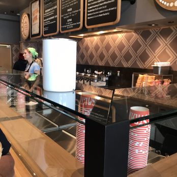 Salt & Straw - Counter where you can try out their flavors and order with a server. - Ice Cream & Frozen Yogurt Near Me - Pasadena, California Salt & Straw - Counter where you can try out their flavors and order with a server. - Ice Cream & Frozen Yogurt Near Me - Pasadena, California