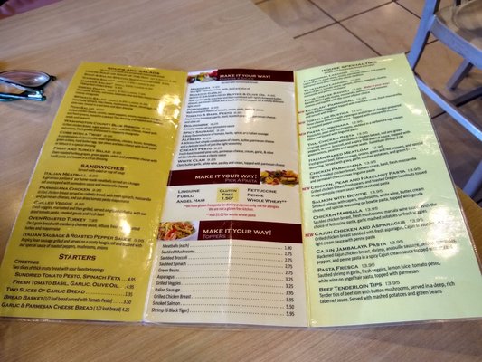 Menu photo 2 Pasta Pronto Beaverton, OR Menu photo 2 Pasta Pronto Beaverton, OR
