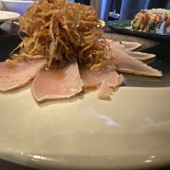 Crazy Rock'N Sushi - ALBACORE CRISPY ONION - Sushi Bars Near Me - Glendale, California Crazy Rock'N Sushi - ALBACORE CRISPY ONION - Sushi Bars Near Me - Glendale, California