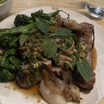 Tomo - Pork Chops (would recommend sauce on the side but this dish was definitely tasty) - New American Near Me - Seattle, Washington Tomo - Pork Chops (would recommend sauce on the side but this dish was definitely tasty) - New American Near Me - Seattle, Washington