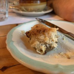 The Birches Resort - A bite of crab stuffed mushroom with tons of crab!