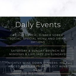 Restaurant website advertising $3 mimosas Restaurant website advertising $3 mimosas